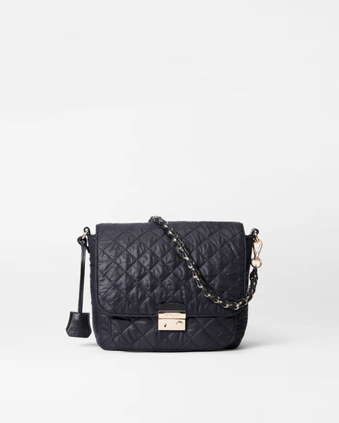 MW ♡ MZ Wallace Crosby Lock Medium Crossbody Black - trends and gems