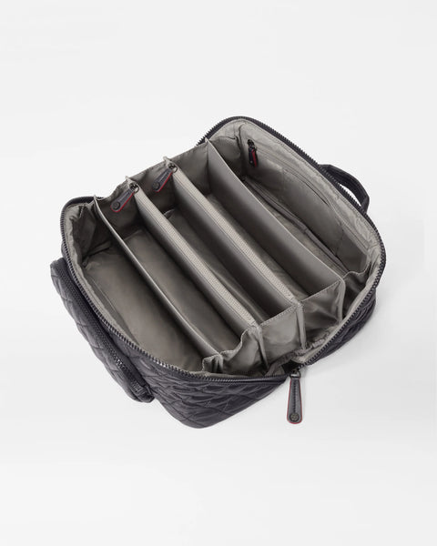 MZ Wallace Large Accordion Cosmetic Case Black - trends and gems