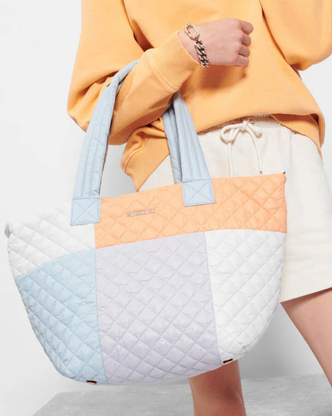 MZ Wallace Medium Metro Tote Deluxe Pastel Patchwork - trends and gems