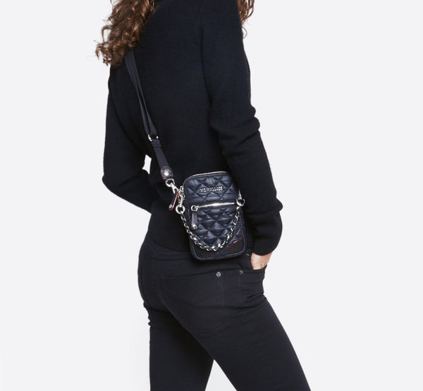 MZ Wallace Crosby Crossbody Sling Dawn/White - trends and gems