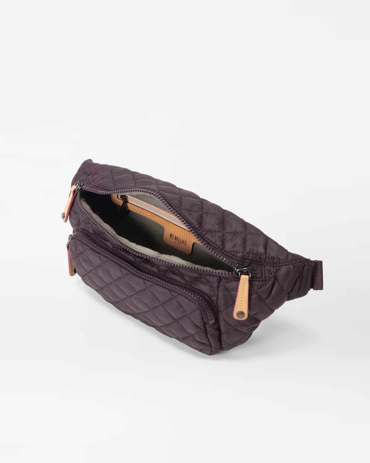 MZ Wallace Raisin Madison Shoulder Bag in Purple