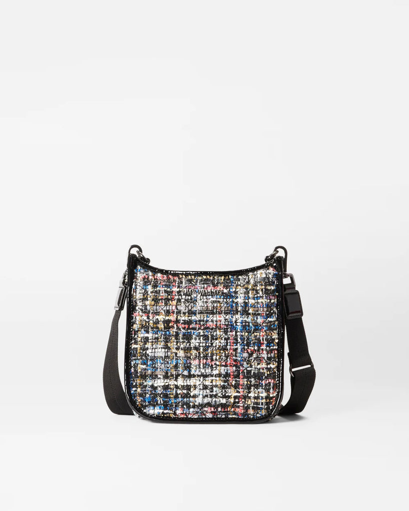 MZ Wallace Small Box Crossbody Bag Midnight Sparkle