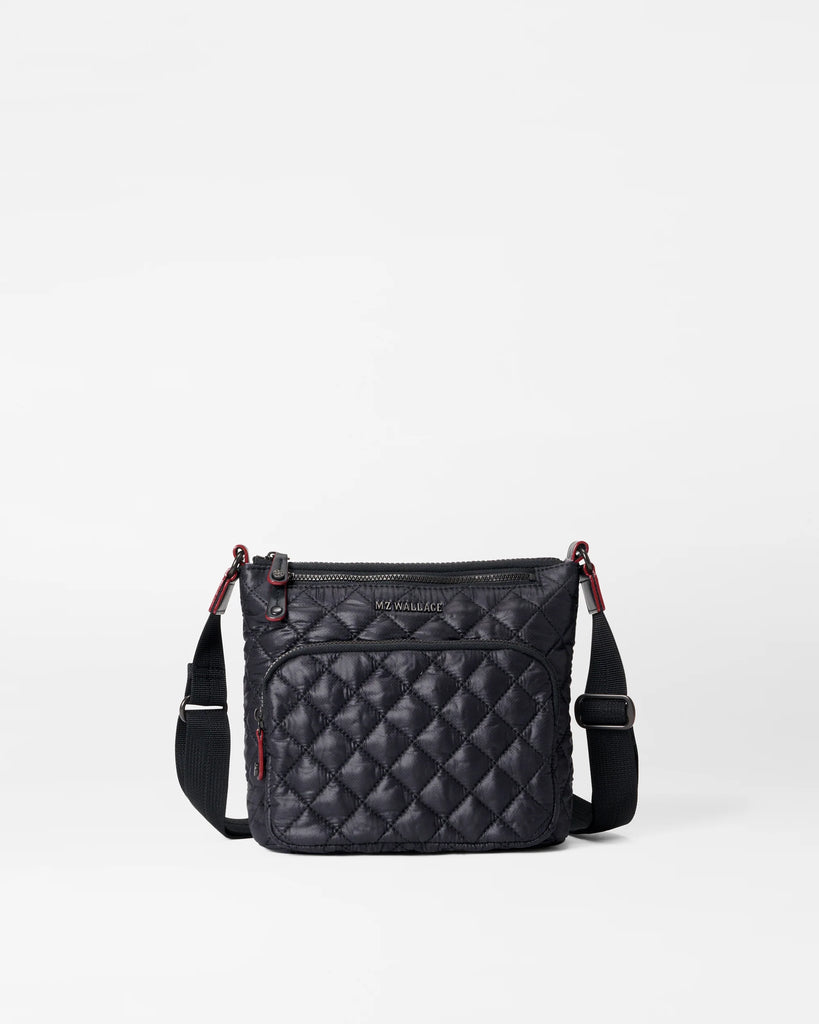 MZ Wallace Metro Scout Crossbody Deluxe Black