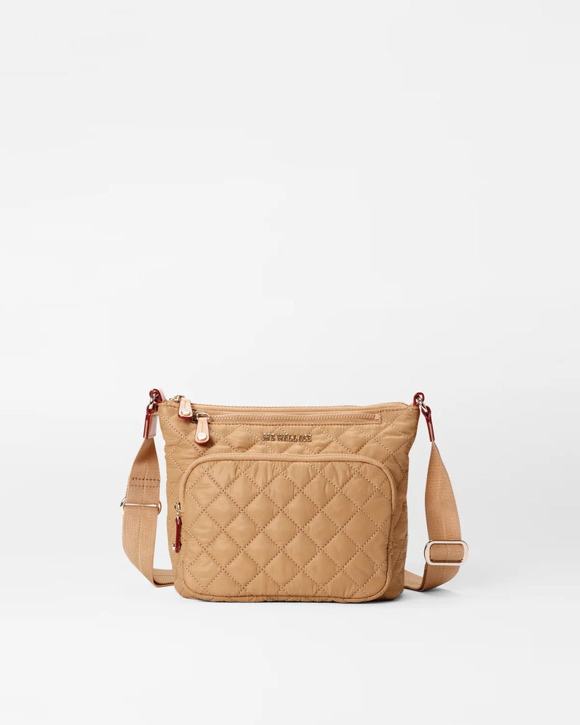 MZ Wallace Metro Scout Crossbody Deluxe Caramel