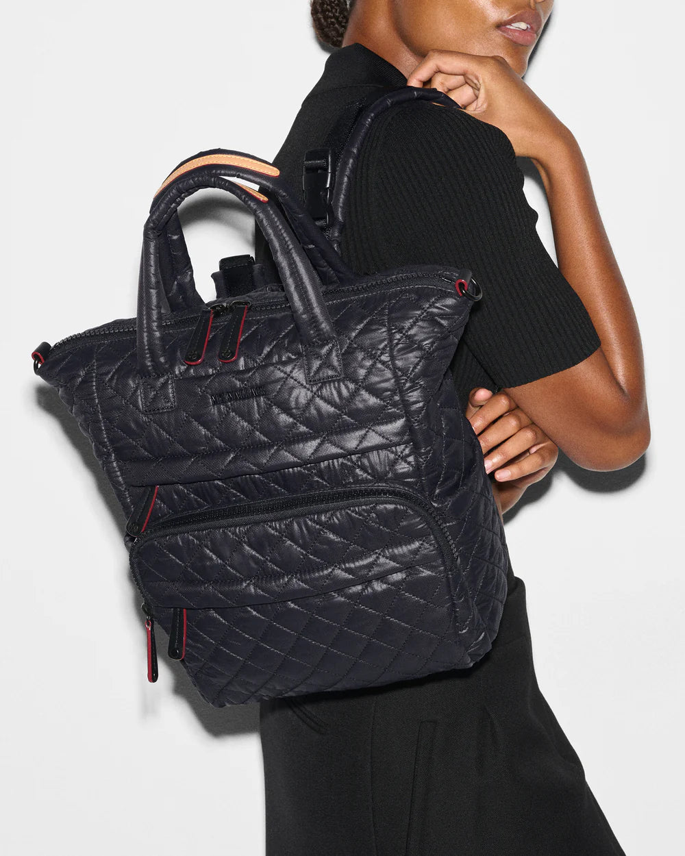 MZ Wallace Small Utility Backpack Black - trends and gems MZ Wallace Small Utility Backpack Black - trends and gems