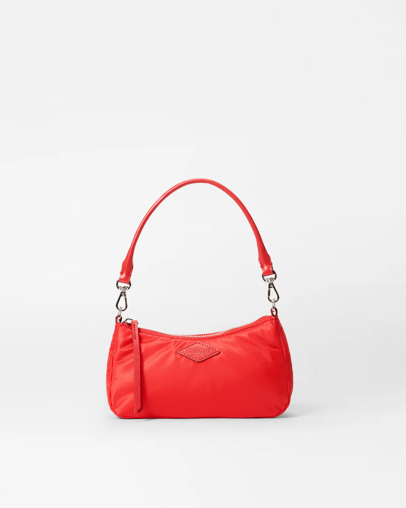 MZ Wallace Mini Chelsea Shoulder Bright Cherry