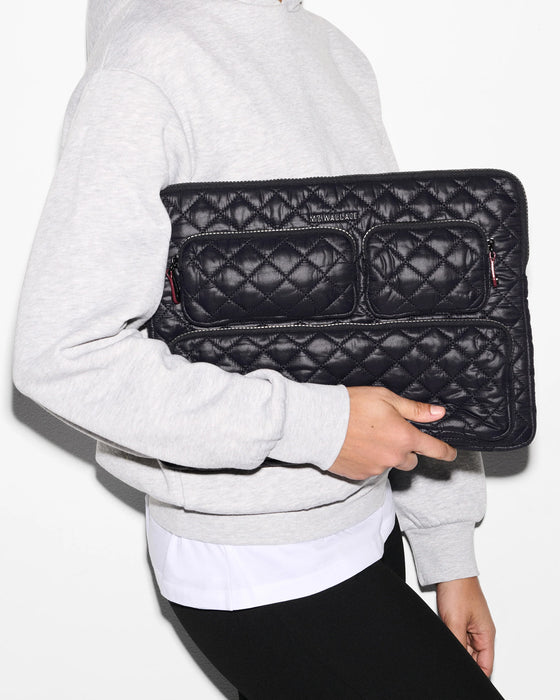 MZ Wallace Metro Tech Sleeve Deluxe Black
