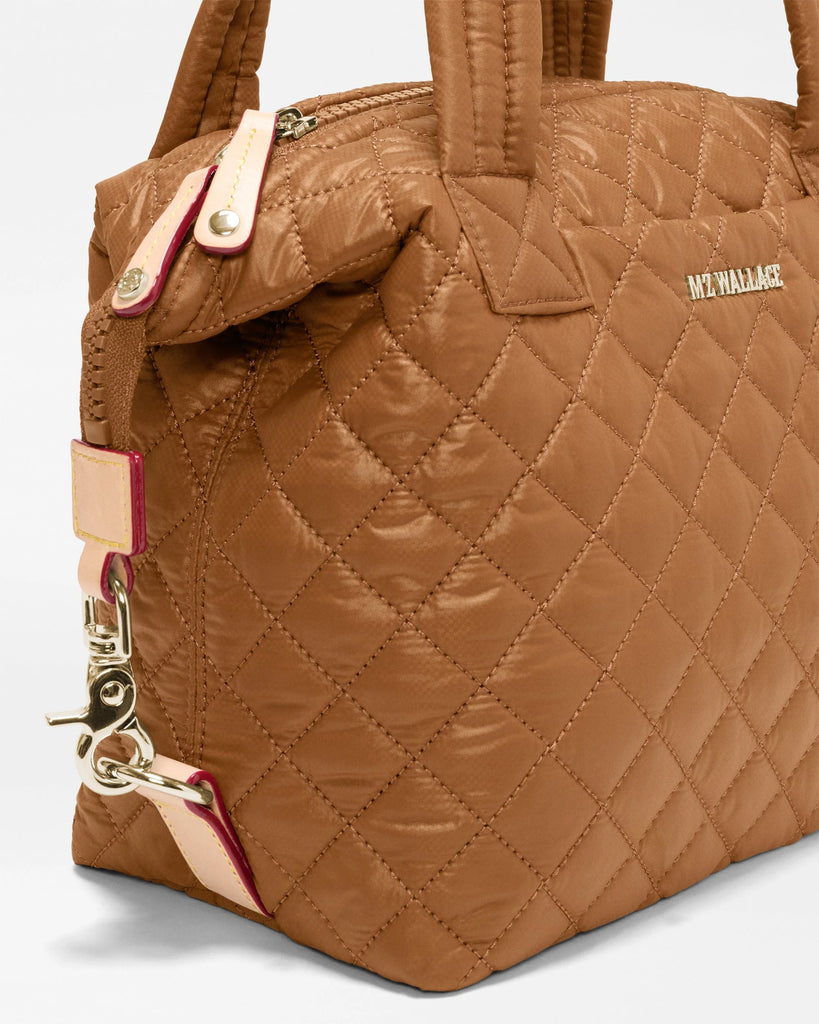 MZ Wallace Small Sutton Deluxe Cognac