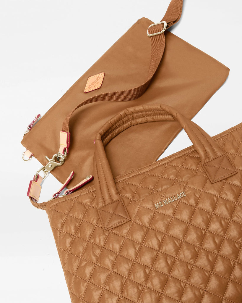 MZ Wallace Small Sutton Deluxe Cognac