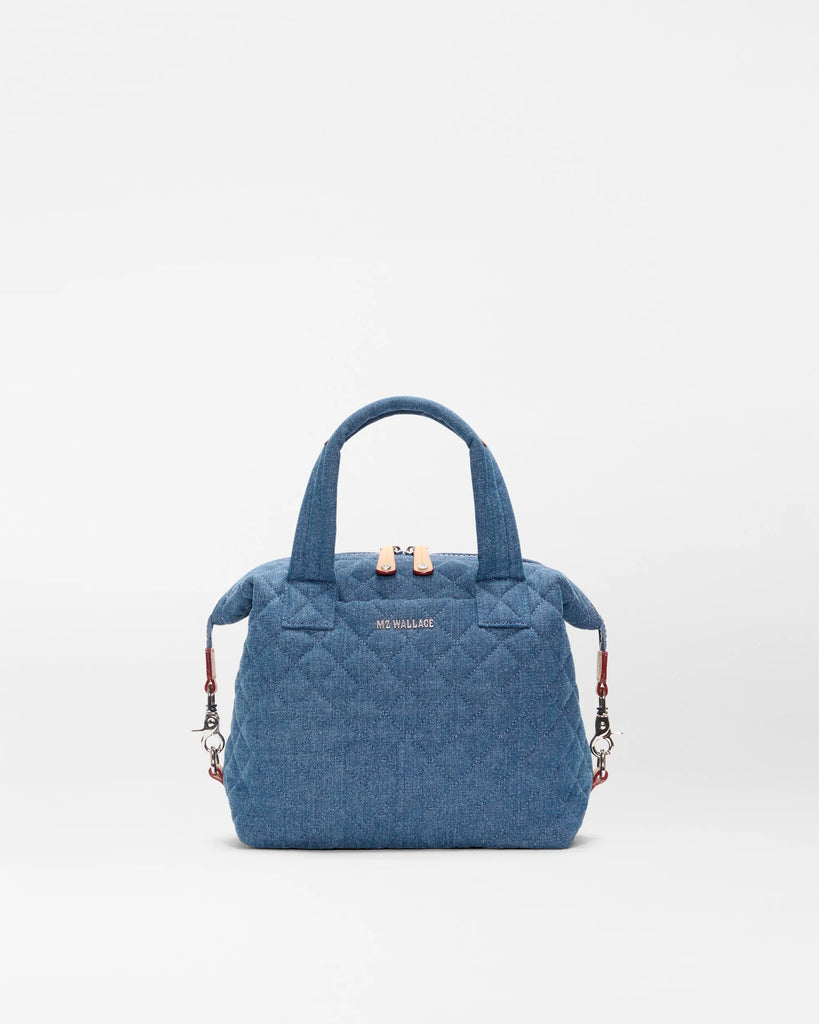 MZ Wallace Small Sutton Deluxe True Blue Denim