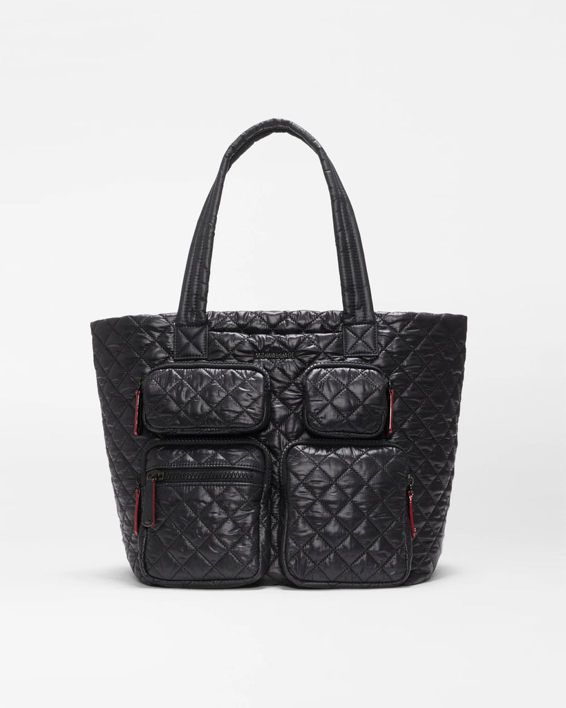 MZ Wallace Medium Metro Travel Tote Black3eda