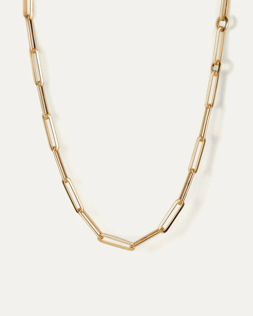 Jenny Bird Stevie Chain Link Necklace Gold