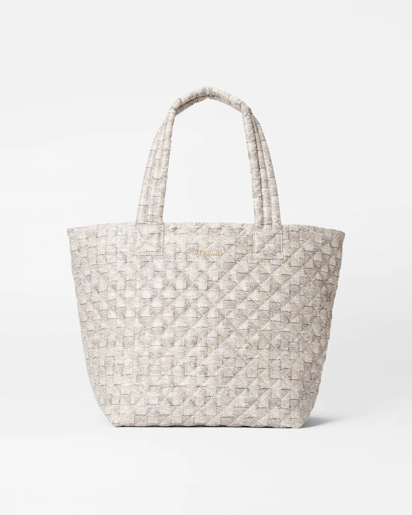 MZ Wallace Medium Metro Tote Deluxe Small Jute