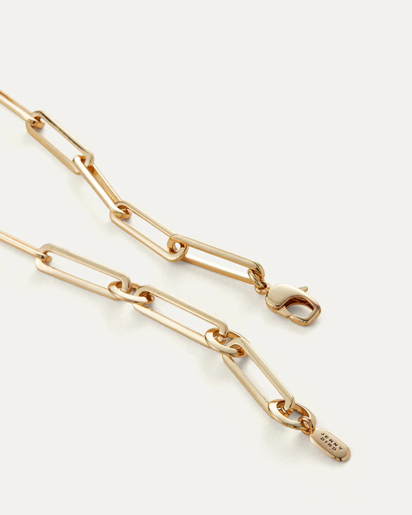 Jenny Bird Stevie Chain Link Necklace Gold