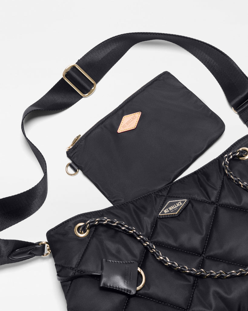 MZ Wallace Medium Frankie Tote Black