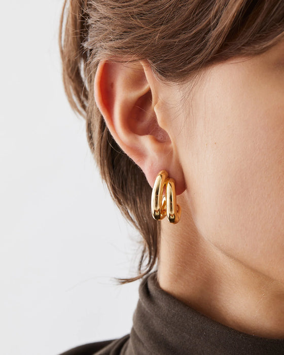Jenny Bird Florence Earrings Gold