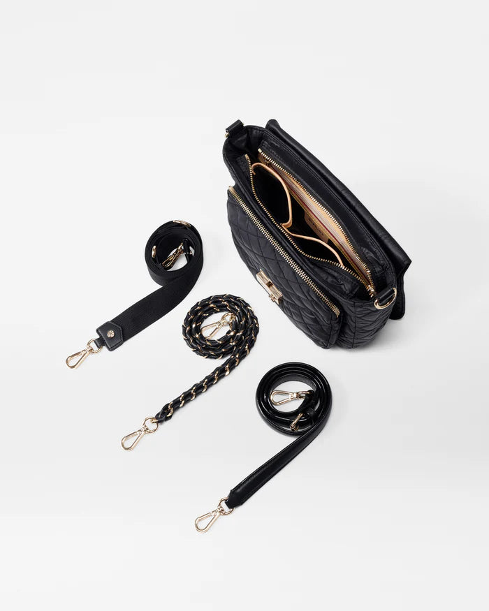 MZ Wallace Crosby Lock Medium Crossbody Black - trends and gems MZ Wallace Crosby Lock Medium Crossbody Black - trends and gems