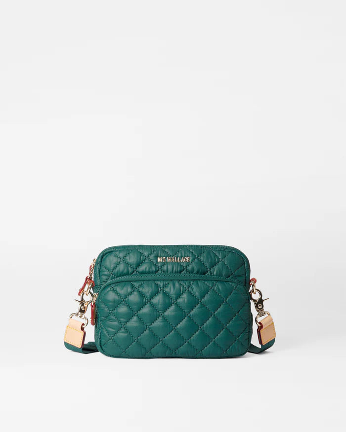 MZ Wallace Small Metro Camera Bag Emerald