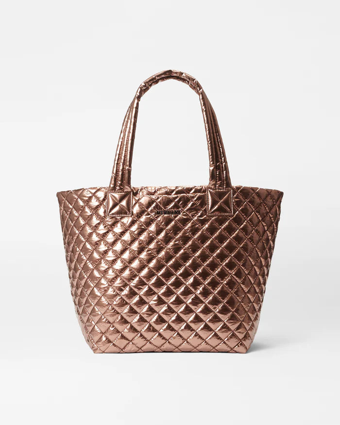 MZ Wallace Medium Metro Tote Deluxe Copper Metallic Lacquer