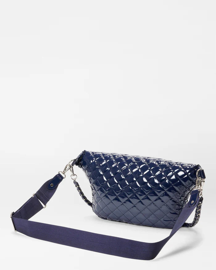 MZ Wallace Crosby Sling Navy Lacquer