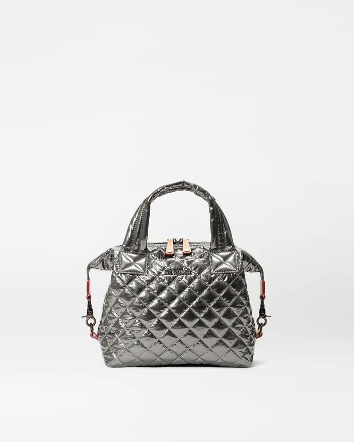 MZ Wallace Small Sutton Deluxe Pewter Metallic