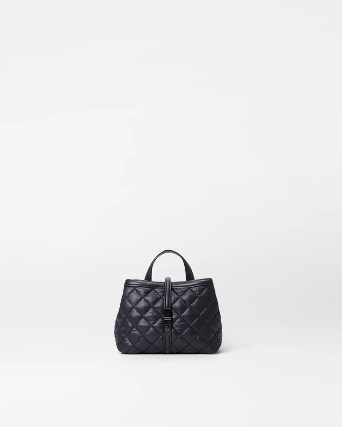 MZ Wallace Mini Astor Top Handle Black