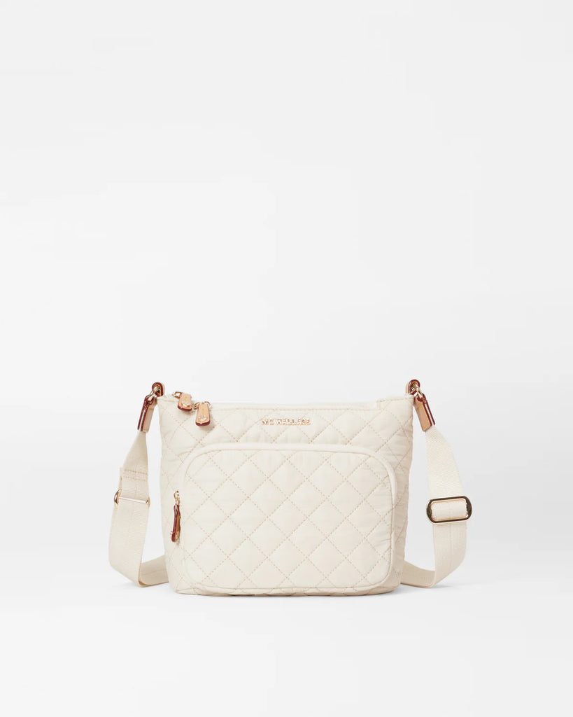 MZ Wallace Metro Scout Deluxe Crossbody Sandshell