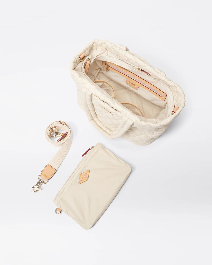 MZ Wallace Small Metro City Tote Sandshell