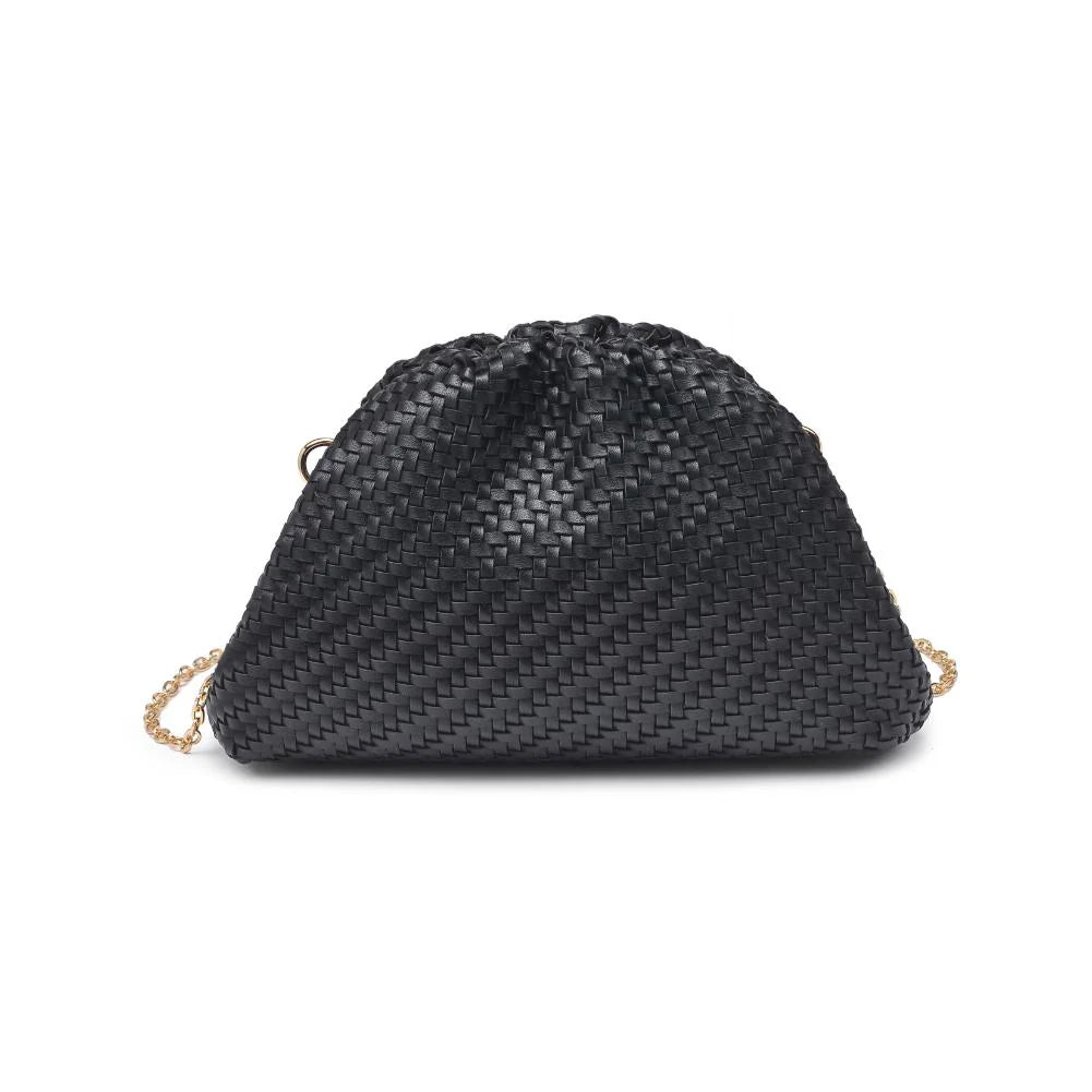 Serena Clutch/ Crossbody Black