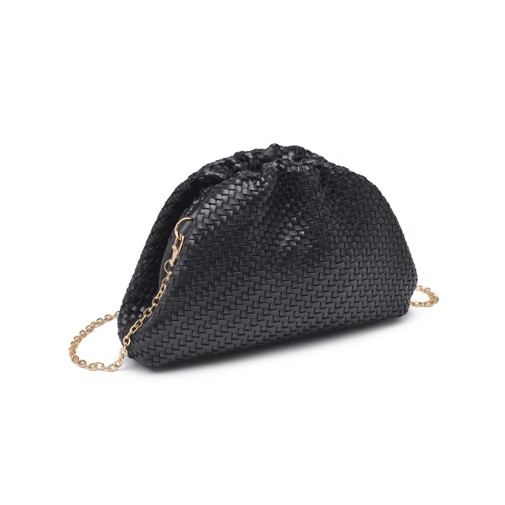 Serena Clutch/ Crossbody Black