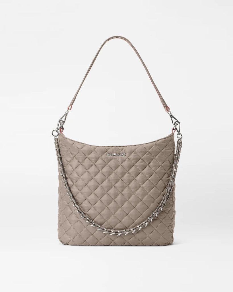 MZ Wallace Crosby Hobo Morning Dove