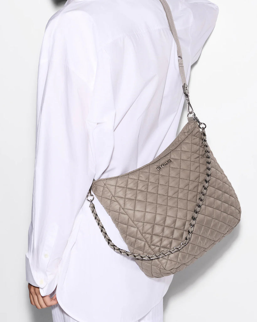 MZ Wallace Crosby Hobo Morning Dove