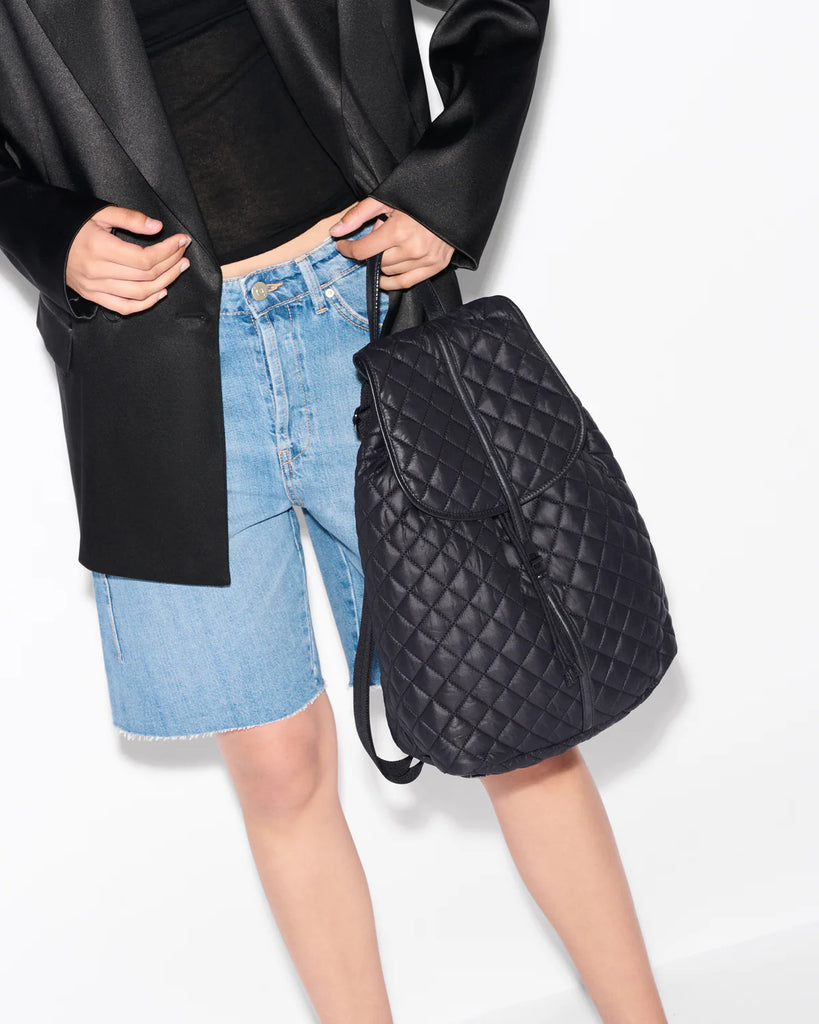 MZ Wallace Astor Backpack Black
