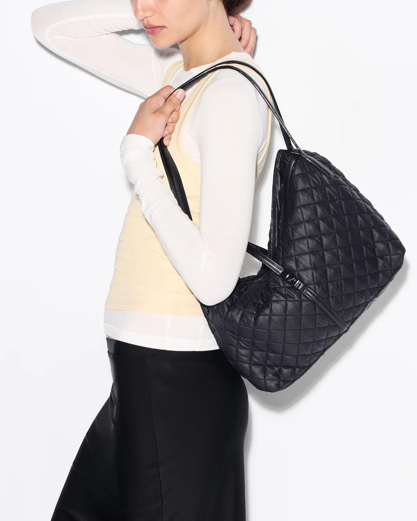 MZ Wallace Astor East West Tote Black