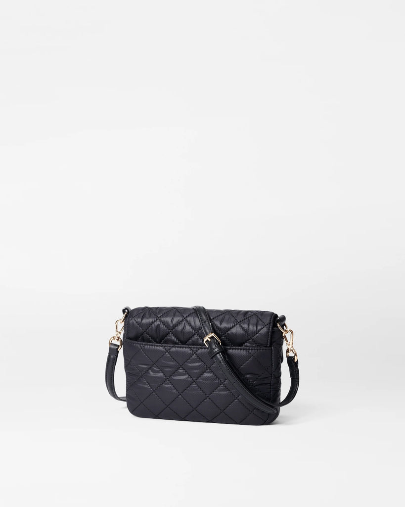 MZ Wallace Small Crosby Lock Crossbody Black
