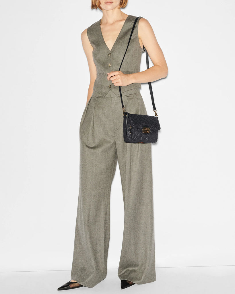 MZ Wallace Small Crosby Lock Crossbody Black