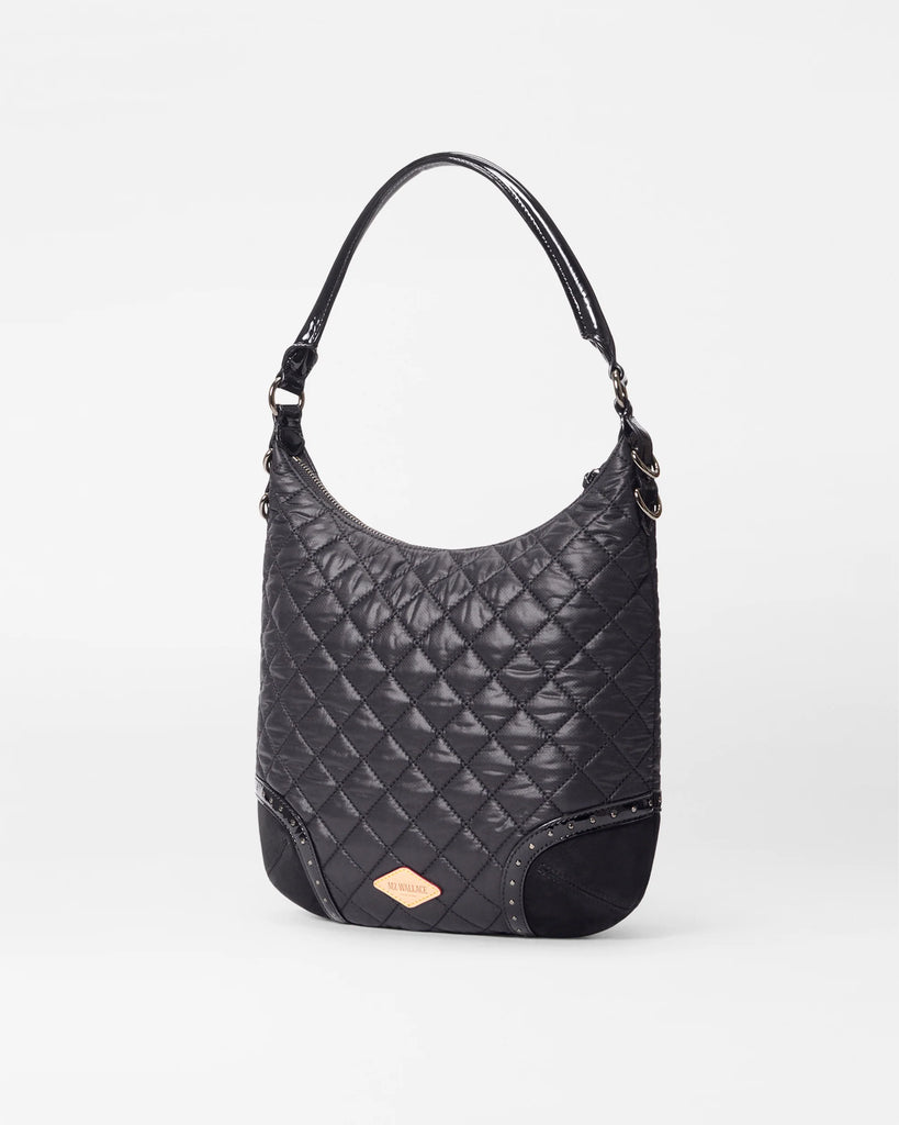 MZ Wallace Multi Stud Crosby Sienna Black