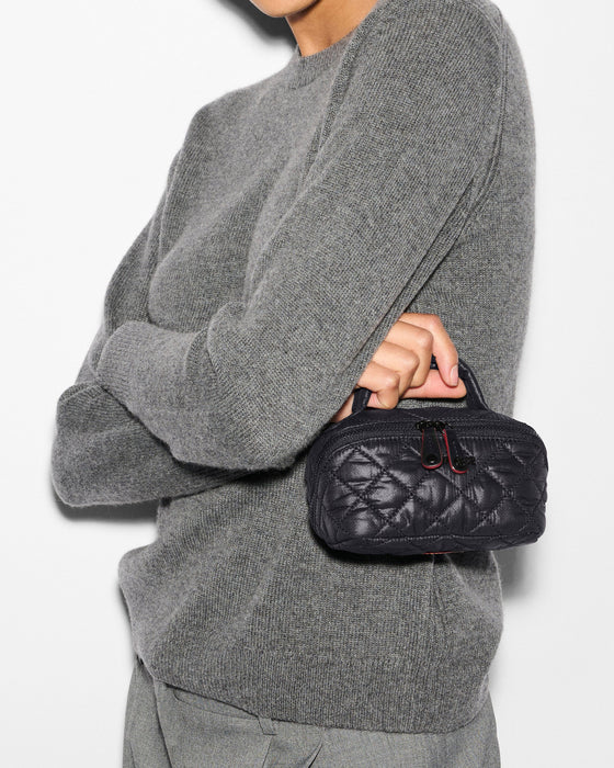 MZ Wallace Mini Accordion Jewelry Case Black