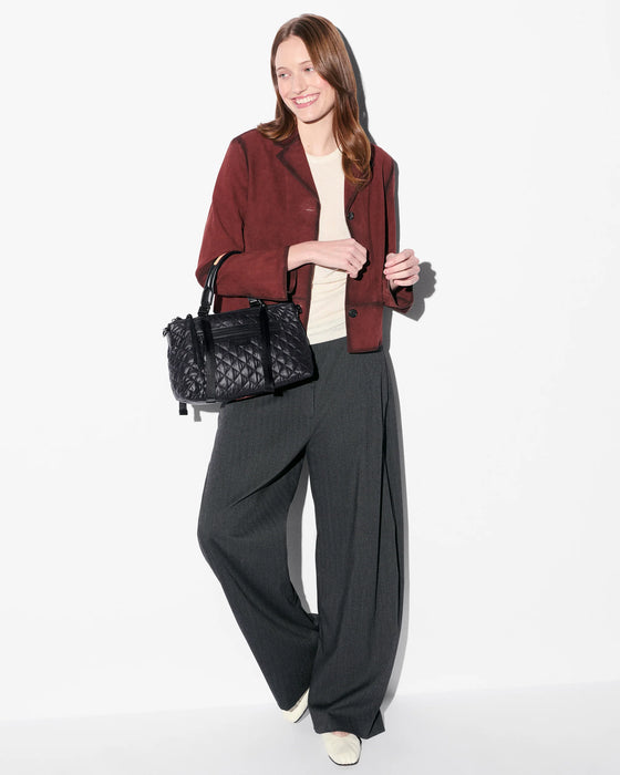 MZ Wallace Small Park Satchel Black