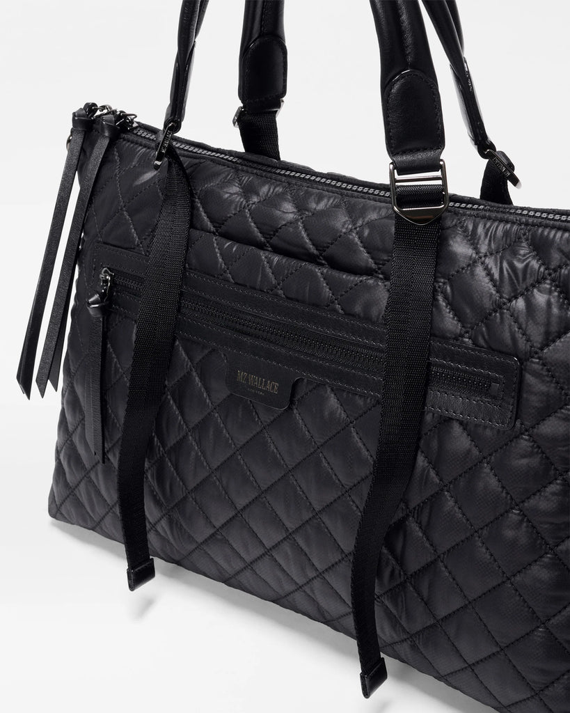 MZ Wallace Medium Park Satchel Black