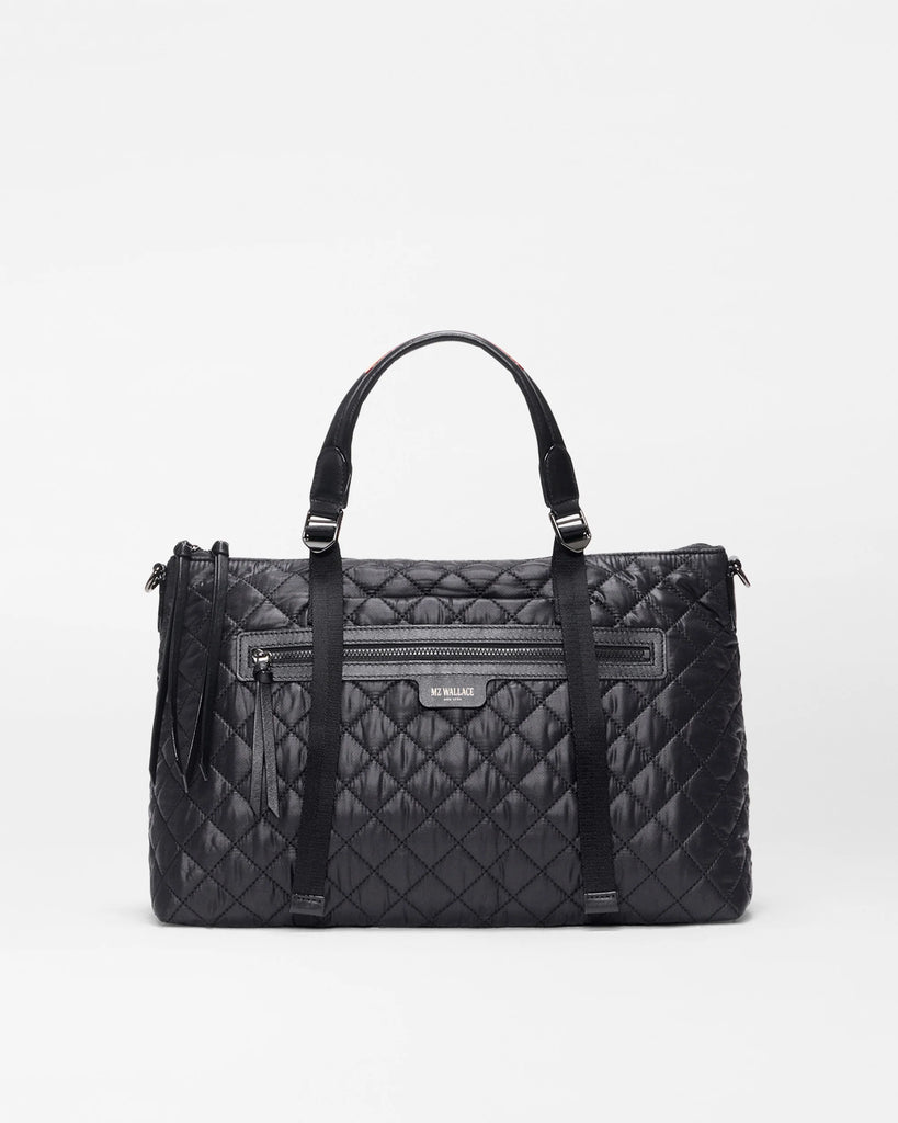 MZ Wallace Medium Park Satchel Black