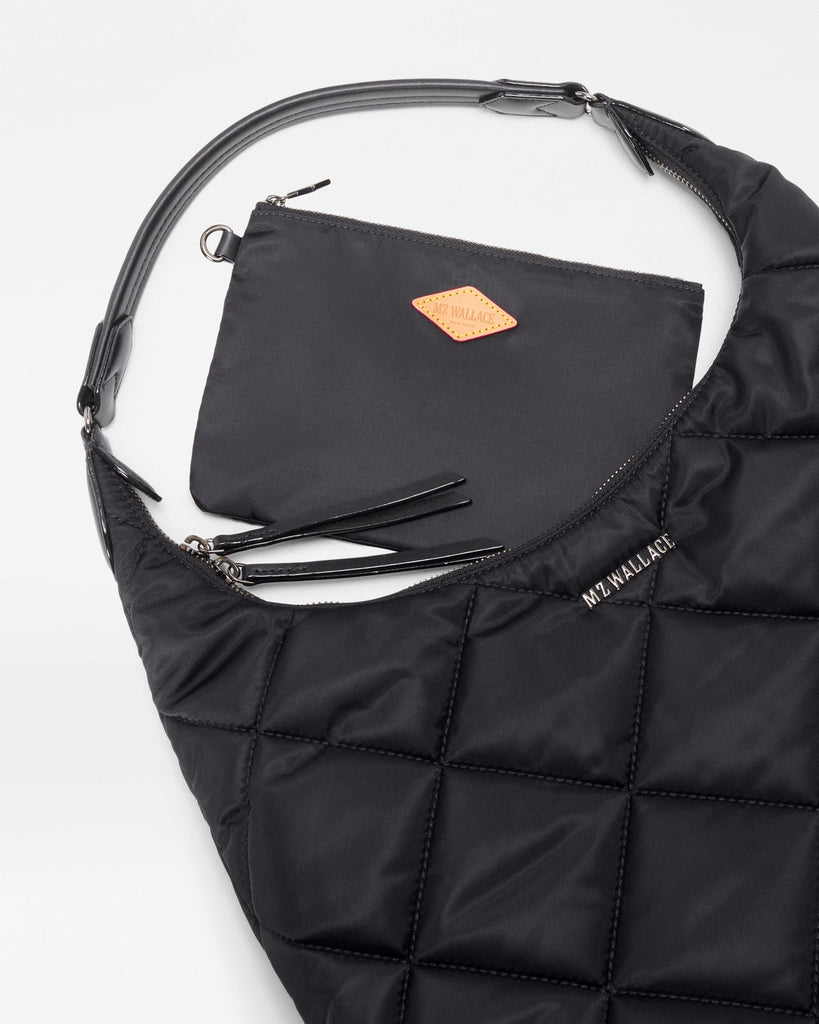 MZ Wallace Madison Shoulder Black