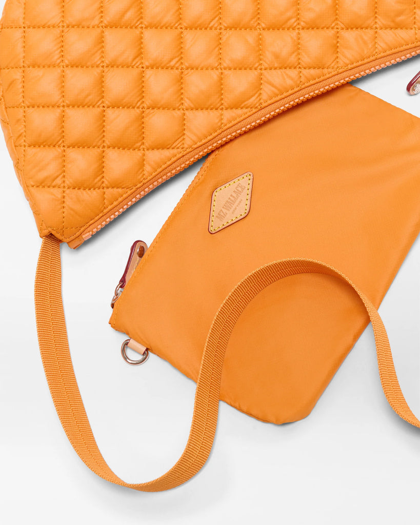 MZ Wallace Small Metro Smile Bag Sunset Orange