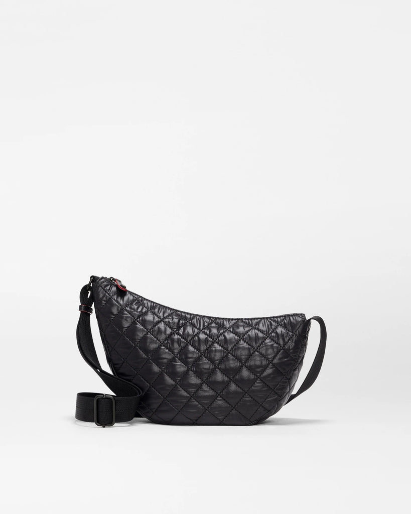 MZ Wallace Small Metro Smile Bag Black