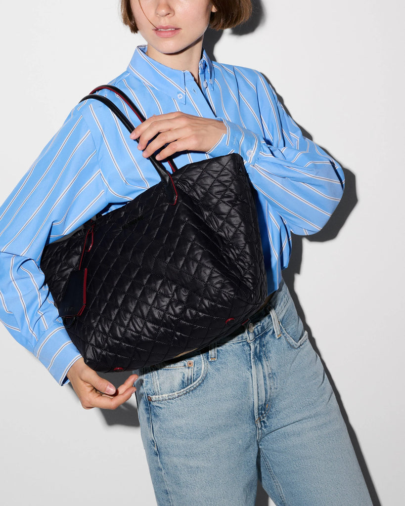 MZ Wallace Small Daily Tote Black