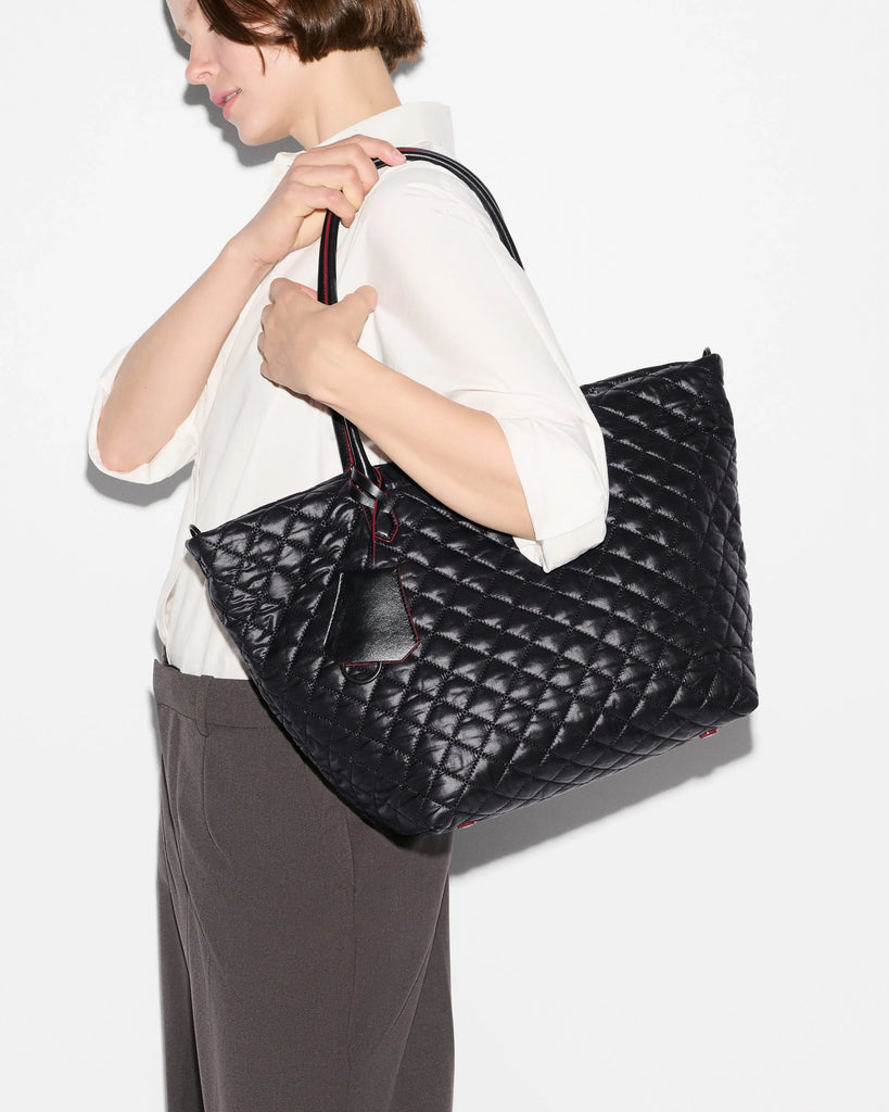 MZ Wallace Medium Daily Tote Black