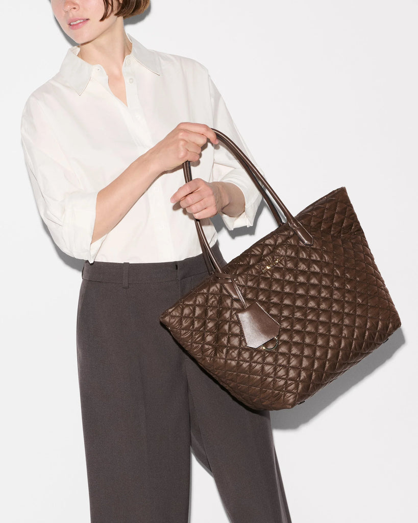 MZ Wallace Medium Daily Tote Walnut
