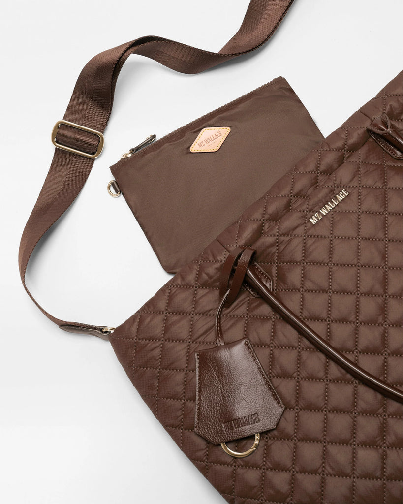 MZ Wallace Medium Daily Tote Walnut
