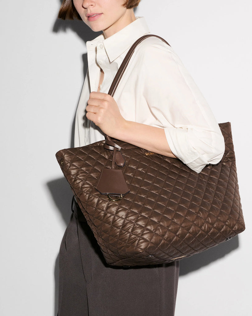 MZ Wallace Medium Daily Tote Walnut