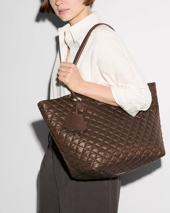 MZ Wallace Medium Daily Tote Walnut